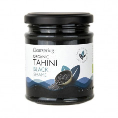 Pasta de Susan Negru Tahini Bio 170 grame Clearspring