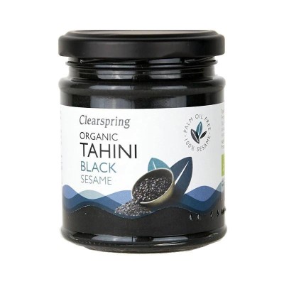 Pasta de Susan Negru Tahini Bio 170 grame Clearspring foto