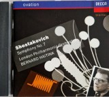 Shostakovich, London Philharmonic Orchestra, Bernard Haitink &lrm;&ndash; Symphony No.7 _ NM / NM cd muzica clasica moderna _ Decca 1993 Germania