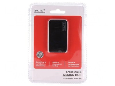 Hub USB 2.0 Plug and Play 480Mbps foto