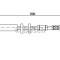 Conducta / cablu frana FIAT DUCATO platou / sasiu (244) (2002 - 2016) BOSCH 1 987 481 067
