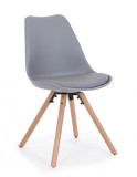 Set 4 scaune gri Trend 54x49x83.5 cm