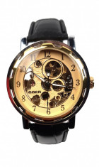 Ceas barbati automatic, business, elegant - GO139GOLD foto