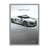 Cumpara ieftin Rama 50 x 70cm gri autoadeziva inchidere magnetica