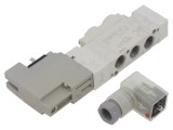Ventil electromagnetic SMC SY5120-4DZ-01F-Q 5/2 monostabil 1,5-7 bar aluminiu IP65