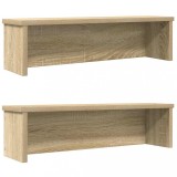 VidaXL Rafturi de bucătărie stivuibile 2 buc Stejar Sonoma 60x15x16 cm