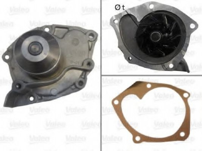 Pompa apa RENAULT MEGANE II (BM0/1, CM0/1) (2002 - 2011) VALEO 506725 foto