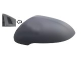 Carcasa oglinda exterioara VW Passat, 2014-2019; Arteon, 2017-, partea Stanga, grunduit; pentru oglinzi cu echipare detectie unghi mort, Aftermarket