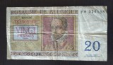 Bancnota Belgia - 20 Francs 03-04-1956