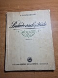 Balade vesele si triste - din anul 1939