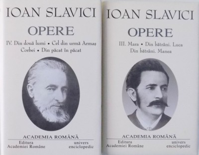 OPERE III-IV de IOAN SLAVICI , 2003 foto