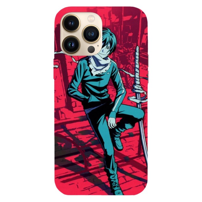 Husa compatibila cu Apple iPhone 14 Pro Max model Noragami, Silicon, TPU, Viceversa
