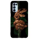 Husa compatibila cu Oppo A5 (2020) model Boa Snake, Silicon, TPU, Viceversa, Transparent, Carcasa