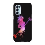 Husa compatibila cu Oppo A55, Viceversa, model Star Guardian Lux, Silicon, TPU, Transparent, Carcasa