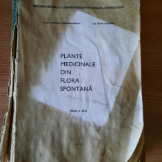 PLANTE MEDICINALE DIN FLORA SPONTANA – Farm. CORNELIU CONSTANTINESCU s.a. (1973)