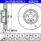 ATE 24.0128-0310.1 Disc frana