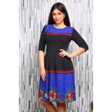Rochie Traditionala cu Motive Florale - 38Marimea