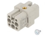 Conector HDC Inserturi Contact Mamă C146 Heavy Mate D
