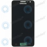 Samsung Galaxy A3 (SM-A300F) Modul display LCD + Digitizer negru GH97-16747B