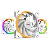 Ventilator / radiator be quiet! LIGHT WINGS White RGB 120mm PWM High-Speed Three Fan Pack, Be quiet!