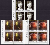 ✅RO 2018 LP 2193 &quot;Artisti romani contemporani&quot; , bloc de 4 , MNH, Organizatii internationale, Nestampilat