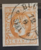 Romania 1869 - Carol l cu Favoriti,Lp.25