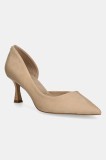 Aldo pantofi cu toc GRAYWIEN culoarea bej, 13966699