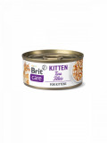 BRIT Care Fillets Kitten, Ton, hrană umedă conținut redus cereale pentru pisici