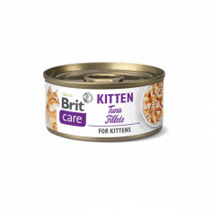 BRIT Care Fillets Kitten, Ton, hrană umedă conținut redus cereale pentru pisici