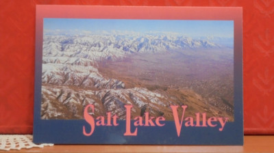 U.S.A. - UTAH - SALT LAKE VALLEY - VEDERE AERIANA - NECIRCULATA. foto