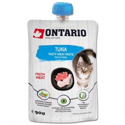 Ontario Kitten Pastă gustoasă de carne de ton 90 g foto