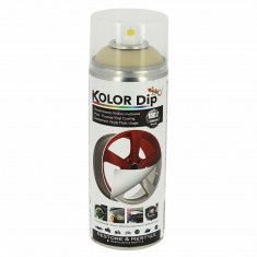 Spray vopsea cauciucata Kolor Dip Auriu Metalic Perlat 400ml Kft Auto foto