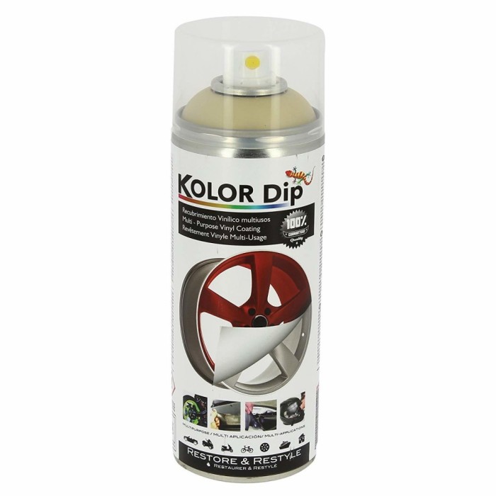 Spray vopsea cauciucata Kolor Dip Auriu Metalic Perlat 400ml Kft Auto Spray vopsea cauciucata Kolor Dip Auriu Metalic Perlat 400ml Kft Auto