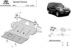 Scut motor metalic Hyundai Terracan 2002-2007 foto