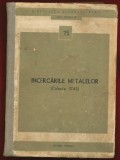 BIBLIOTECA STANDARDIZARII Nr. 75 &quot;Incercarile metalelor&quot; , 1971