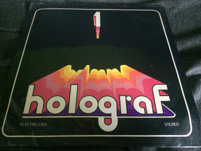 Holograf 1 album 1983 muzica hard rock disc vinyl lp electrecord STEDE 02379 VG+