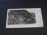Carte Poștală Vintage Germania - &bdquo;La o fermă din Pădurea Neagră&rdquo; Pădurea Neagră (posibil din perioada 1900-1940), Circulata, Printata