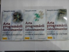 Arta programarii calculatoarelor vol.1 / vol.2/ vol.3 - Donald E. KNUTH