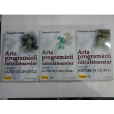 Arta programarii calculatoarelor vol.1 / vol.2/ vol.3 - Donald E. KNUTH