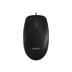 MOUSE LOGITECH, B100 , PC sau NB, cu fir, USB, optic, 800 dpi, butoane scroll 3 1, , negru, 910-003357 45501509 (timbru verde 0.18 lei)