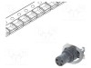 Conector M8 mamă 4 pini vertical pentru PCB 3A 30V - AMPHENOL LTW