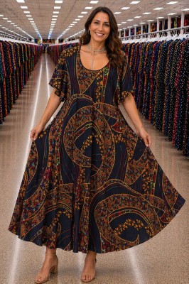 Rochie Maxi din Vascoza cod 0067Marimea foto