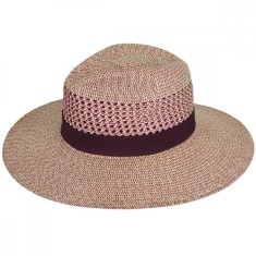 Palarie Betmar Blanchet Fedora Auburn Sand - Cod 9226435938 foto