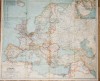 Europe and the near east 1940 - Hartă rară National Geographic