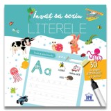Cumpara ieftin Invat sa scriu literele, 30 de pagini refolosible si carioca