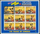 MALDIVES 1995 DESENE ANIMATE DISNEY MICKEY MOUSE, Nestampilat