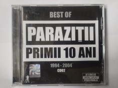 CD Paraziții primii 10ani Best of 1994-2004
