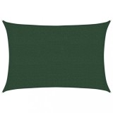 Cumpara ieftin Panza parasolar, verde inchis, 2,5x3,5 m, HDPE, 160 g/m&sup2;
