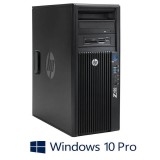 Workstation HP Z420, E5-1650, 512GB SSD, AMD Radeon R7 430 2GB, Win 10 Pro