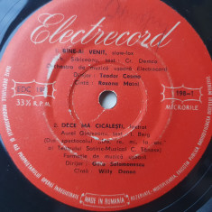 Vinil 7" 45 RPM Electrecord, Cantece foxtrot - fara coperta